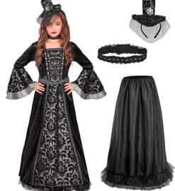 Strój na Halloween HRABINA dziecięcy