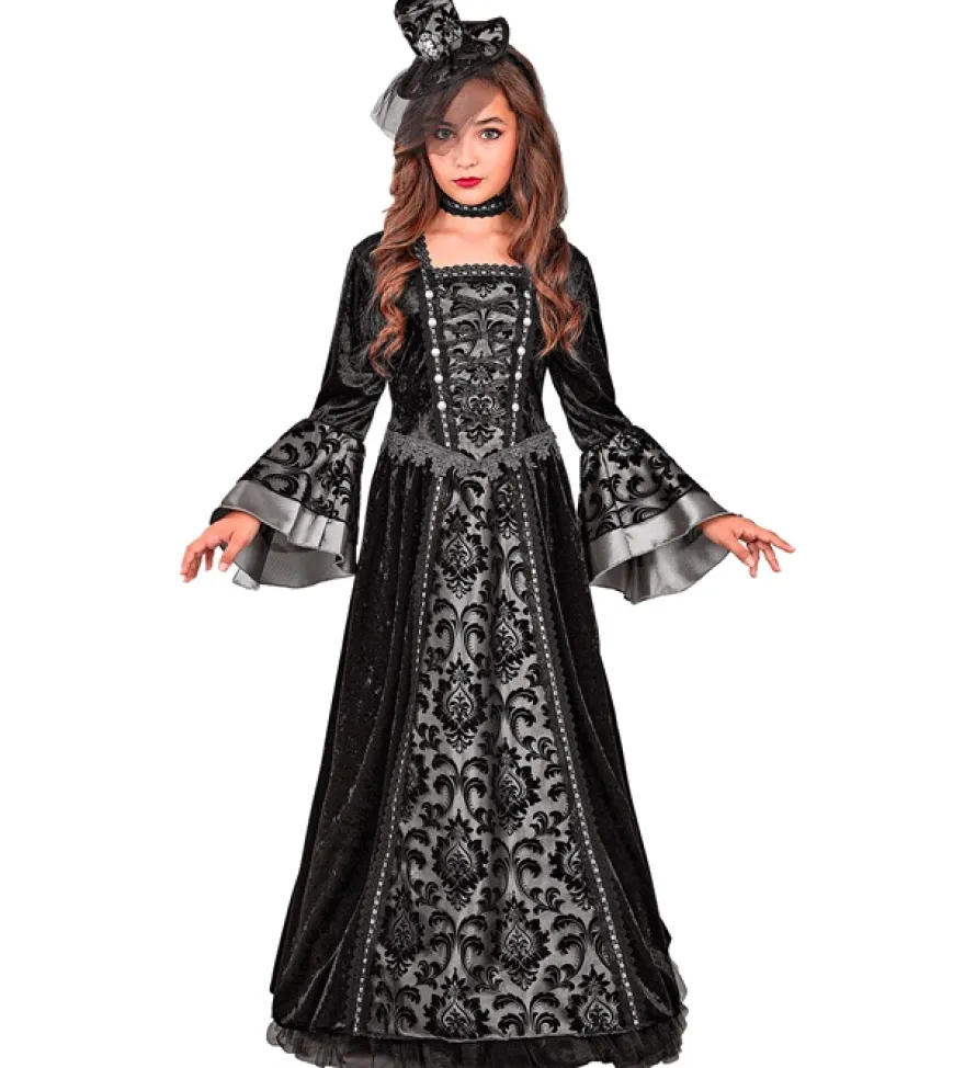 Strój na Halloween HRABINA dziecięcy