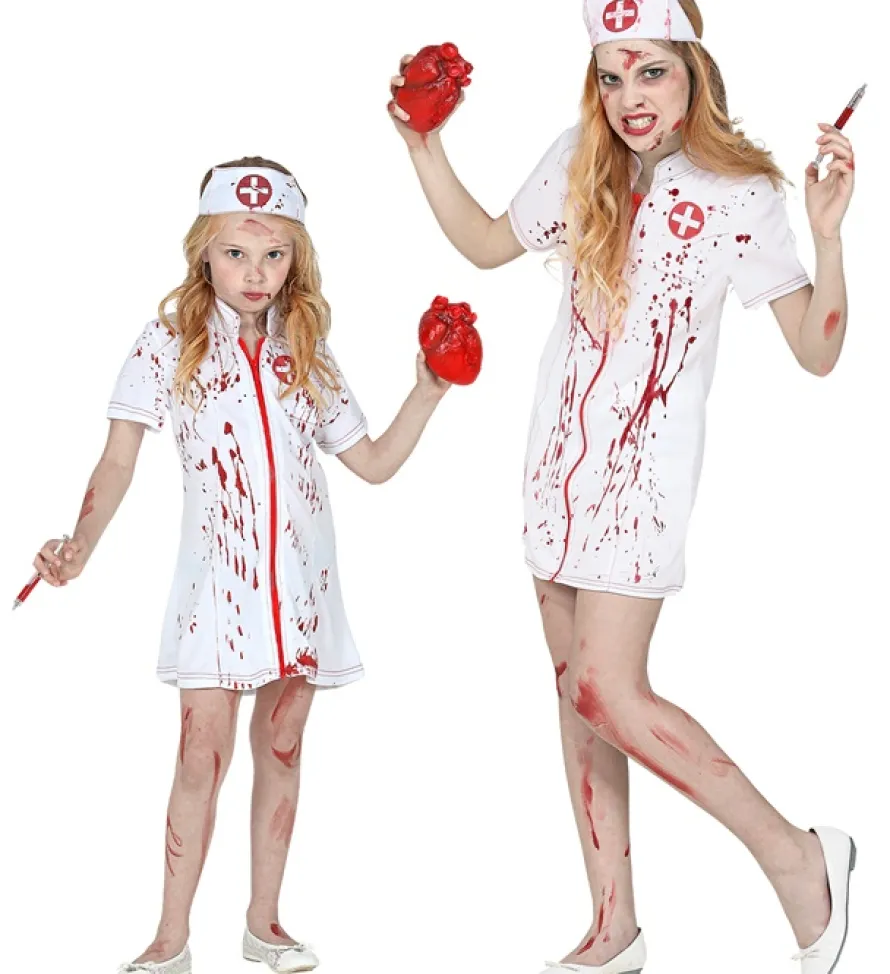 Strój na Halloween - PIELĘGNIARKA ZOMBIE