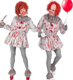 Strój na Halloween VINTAGE HORROR CLOWN unisex