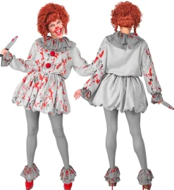 Strój na Halloween VINTAGE HORROR CLOWN unisex