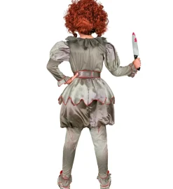 Strój na Halloween ZABÓJCZY CLOWN dla dziewczynki