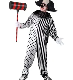 Strój na Halloween ZABÓJCZY PIERROT