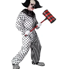 Strój na Halloween ZABÓJCZY PIERROT