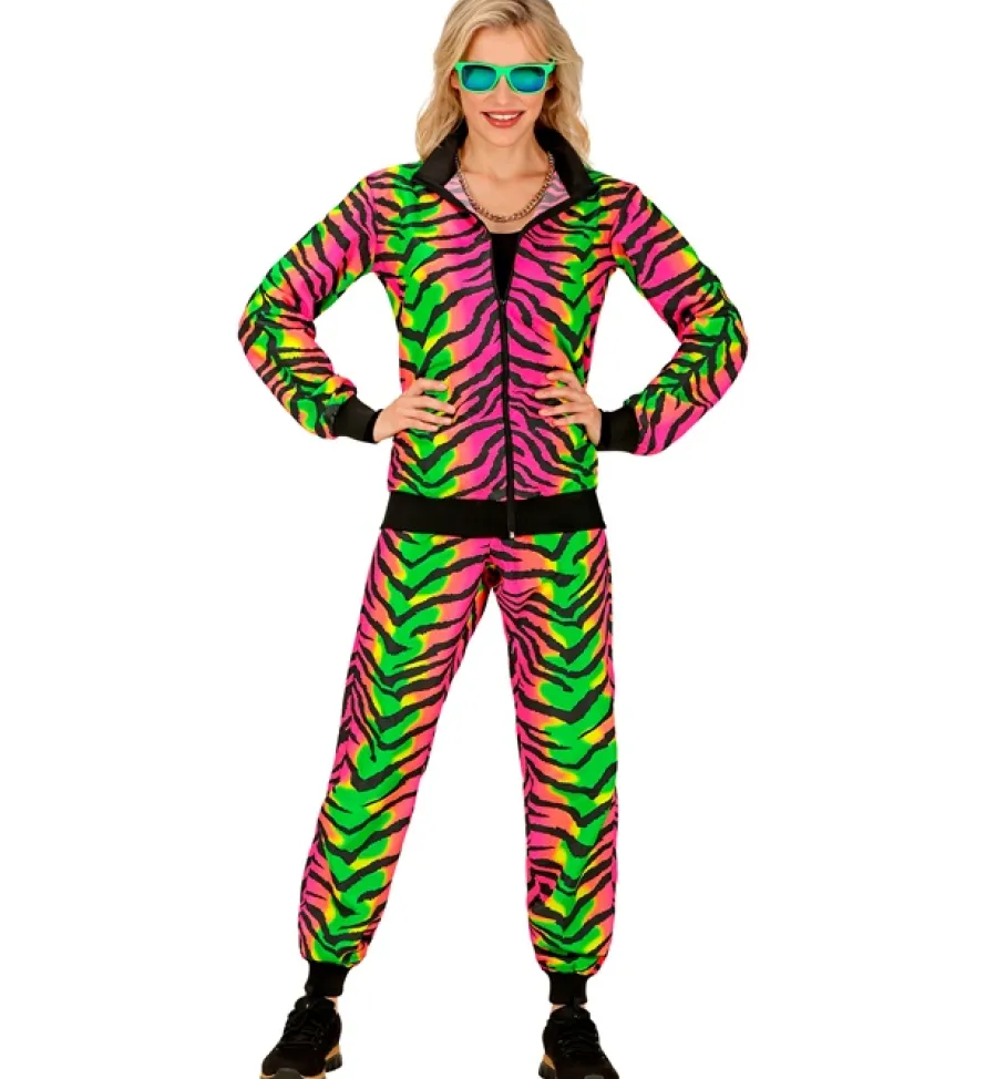 Strój na kicz party RAVE komplet dresowy