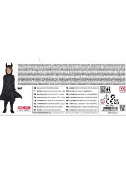 Strój NIETOPERZA na Halloween dla dzieci 136cm