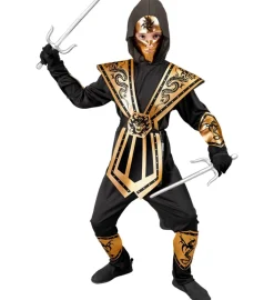 Strój ninja GOLD KOMBAT