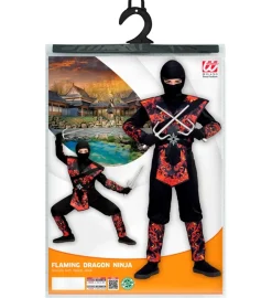 Strój ninja OGNISTY SMOK