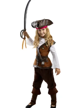 Strój pirata dla dziewczynki