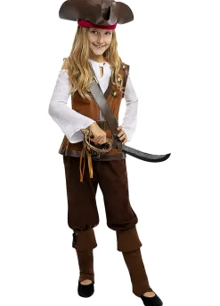 Strój pirata dla dziewczynki