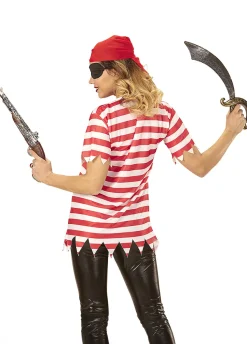 Strój piratki KOSZULA PIRACKA damska