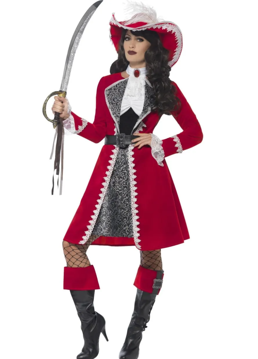 Strój piratki PANI KAPITAN - L