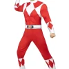 Strój POWER RANGERS czerwony - M