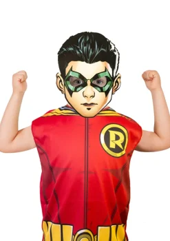 Strój ROBIN Batman koszulka i maska