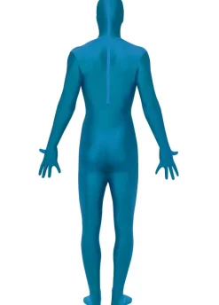 Strój SECOND SKIN niebieski - M