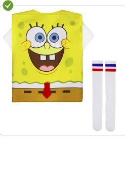 Strój SPONGEBOB dla dorosłych rozmiar uniwersalny