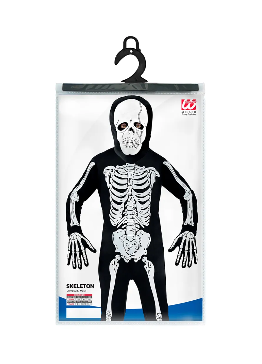 Strój SZKIELET na Halloween dla dzieci