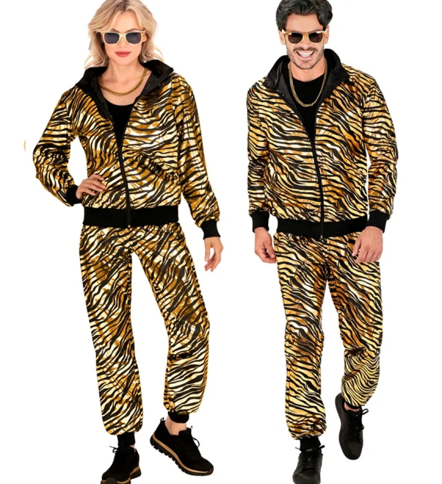Strój tygrysa DRESY LATA 80 unisex