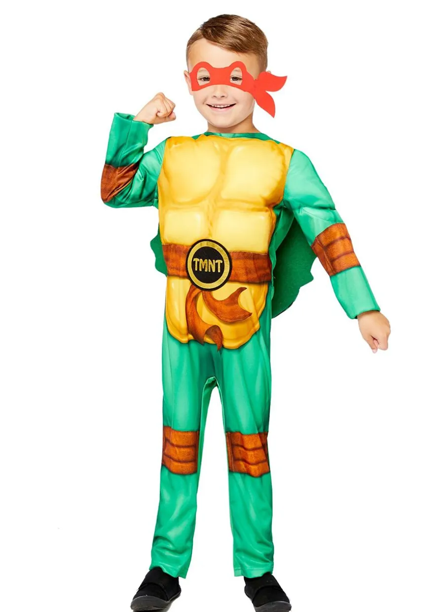 Strój ŻÓŁW NINJA dla dziecka 8-10 lat