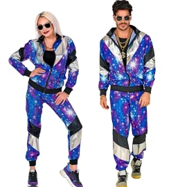 Strój w stylu DISCO komplet dresowy unisex