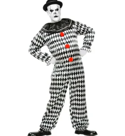 Strój ZABÓJCZY PIERROT na Halloween