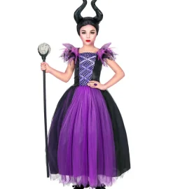 Strój złej królowej dla dzieci DIABOLINA - 158cm