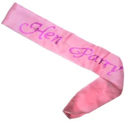 Szarfa HEN PARTY różowa