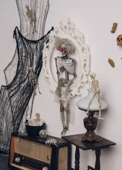 SZKIELET dekoracja sali na Halloween 30 cm