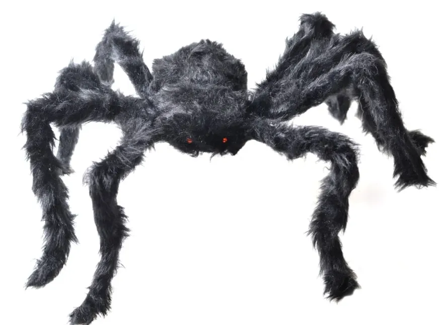 Sztuczny Duży PAJĄK dekoracja na Halloween