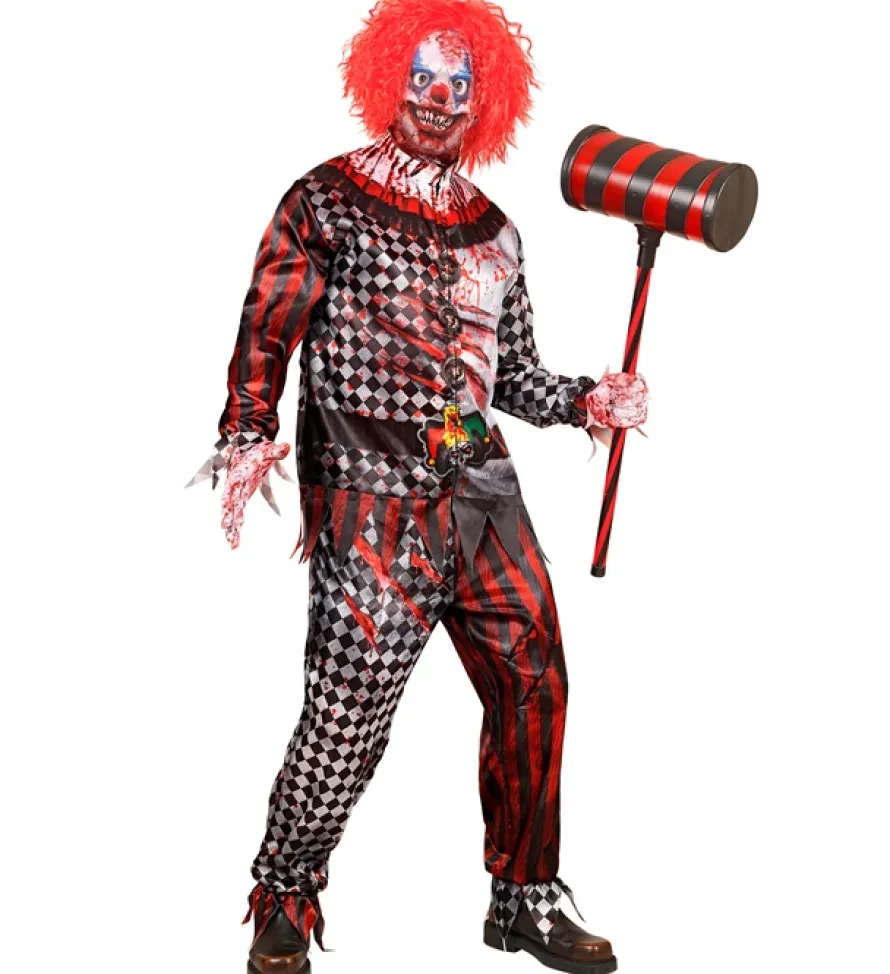 Szybki strój na Halloween KLAUN dla dorosłych