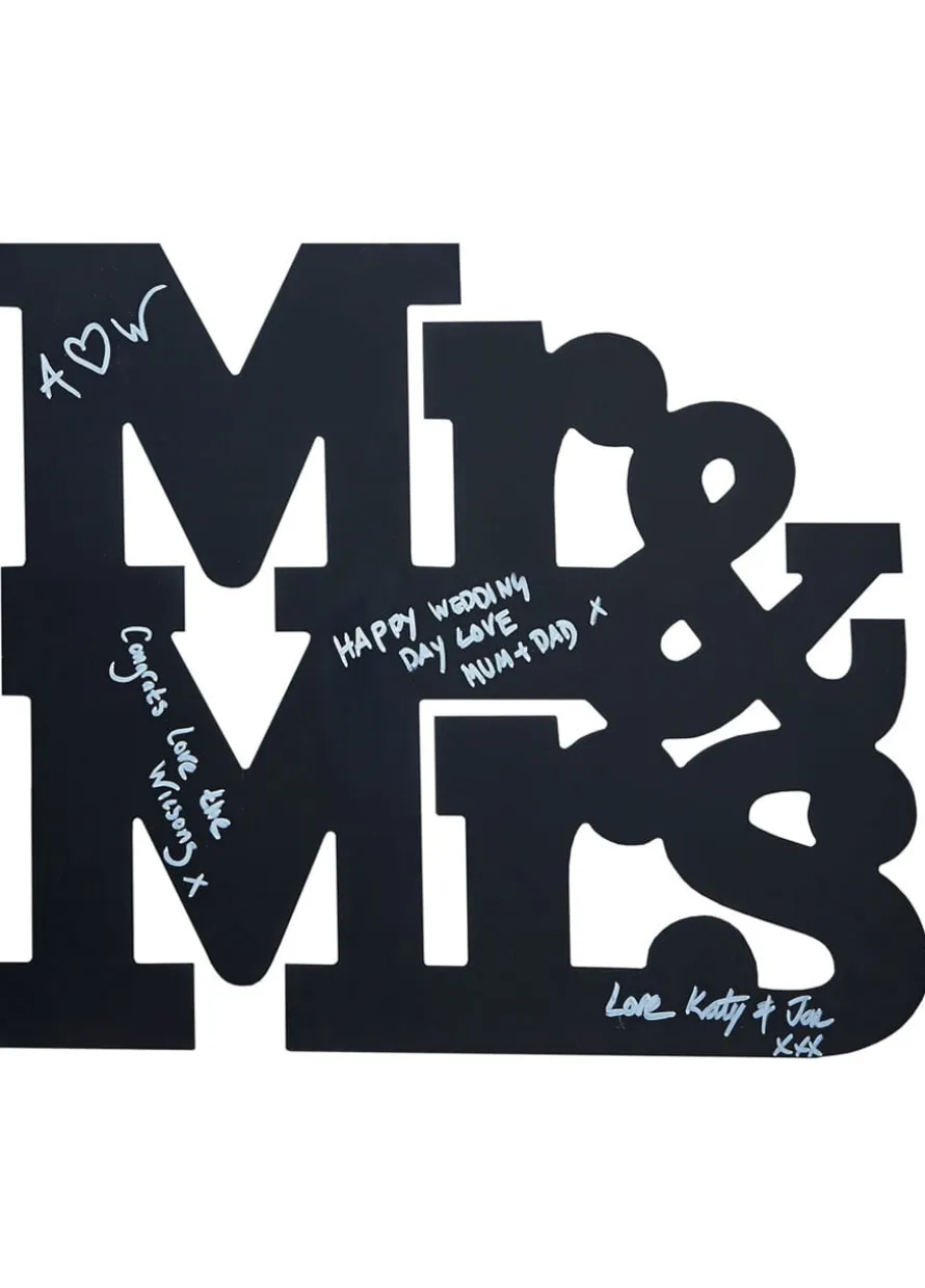 Tablica kredowa na wesele MR & MRS Vintage Affair