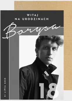 Tablica powitalna dekoracja na 18 URODZINY chłopaka