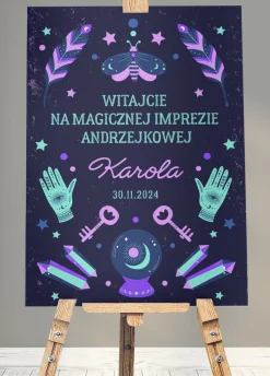 Tablica powitalna DEKORACJA ANDRZEJKOWA
