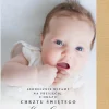 Tablica powitalna na chrzest ZE ZDJĘCIEM