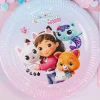 Talerzyki Koci Domek Gabi 23cm (6szt.)