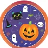 Talerzyki na Halloween HALLOWEEN FRIENDS 23cm (8 szt.)