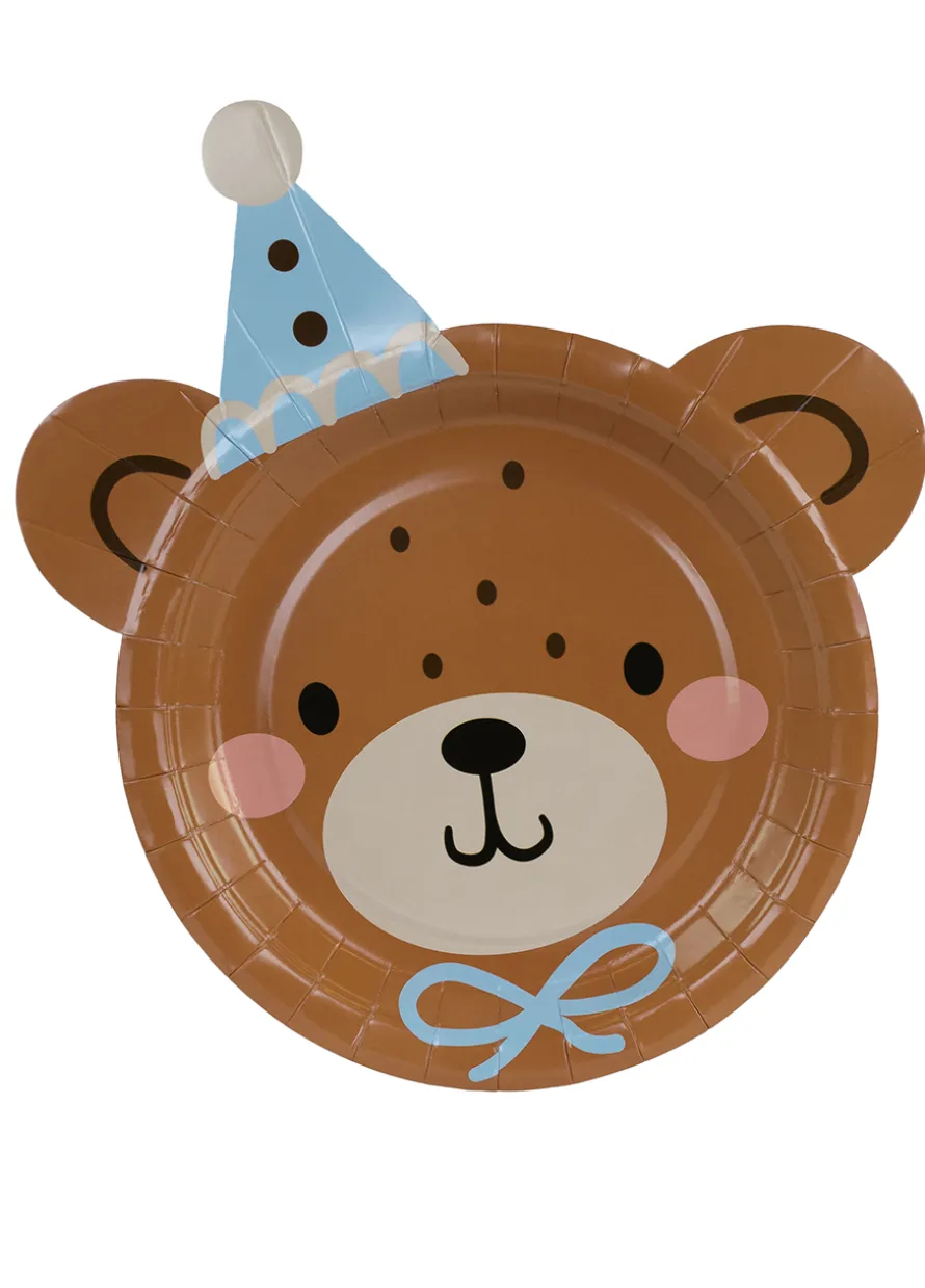 Talerzyki na urodziny dziecka MIŚ (6 szt.)