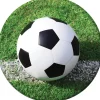 Talerzyki na urodziny piłkarskie FUTBOLÓWKA 23cm (8szt.)