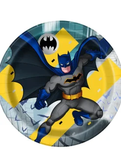 Talerzyki papierowe BATMAN 23cm (8szt.)
