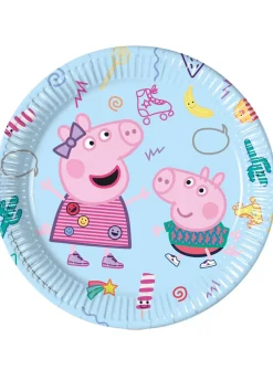 Talerzyki ŚWINKA PEPPA 23cm (8szt.)