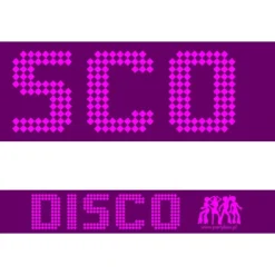 Taśma imprezowa DISCO lata 70.