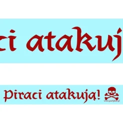 Taśma imprezowa PIRACI ATAKUJĄ