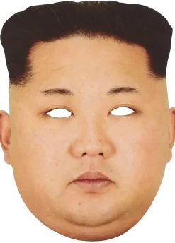 Tekturowa maska KIM DZONG UN maska polityka