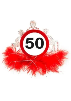 Tiara ZNAK 50 gadżet urodzinowy
