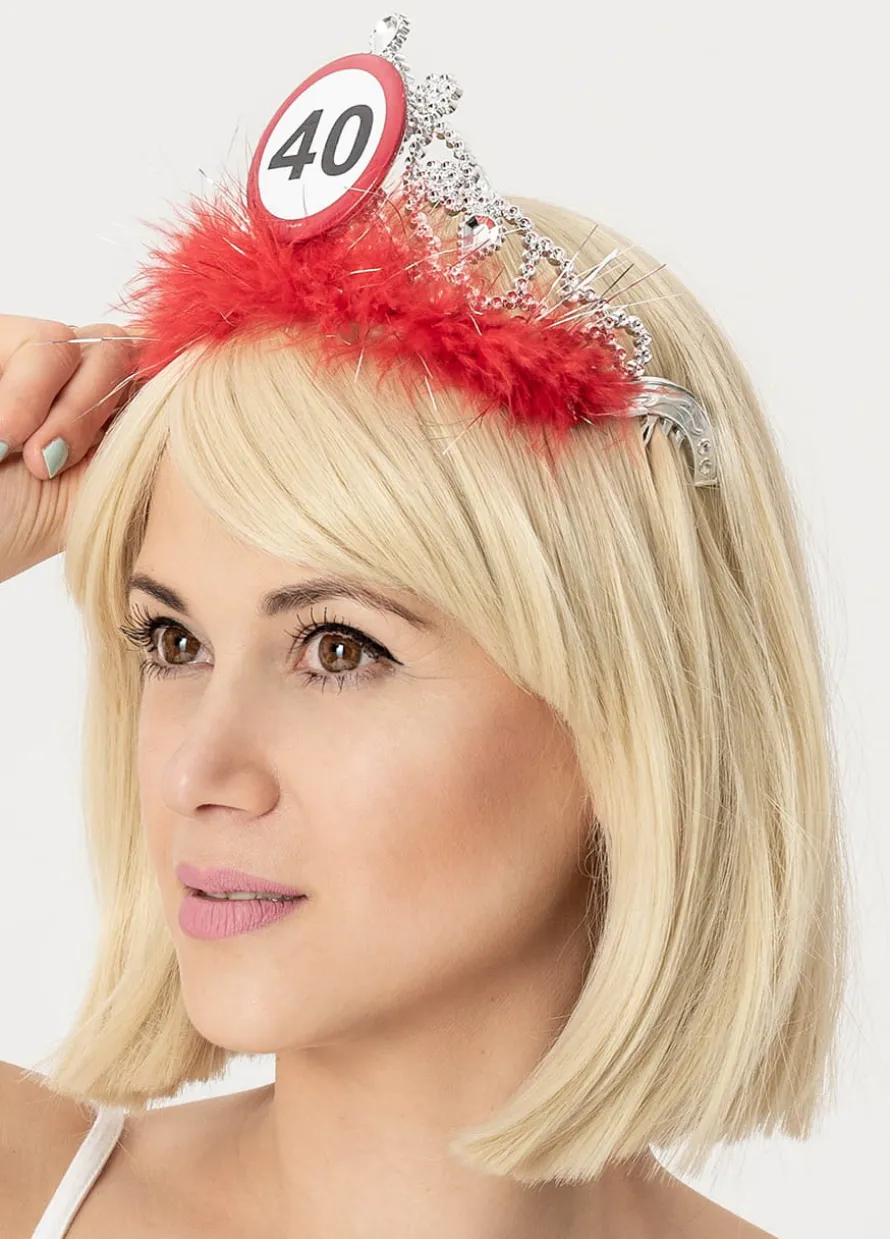 Tiara ZNAK 40 korona na 40 urodziny