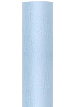 Tiul na szpulce NIEBIESKI 0,5 x 9m