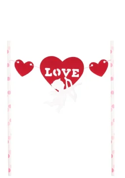 Topper na tort LOVE ozdoba walentynkowa