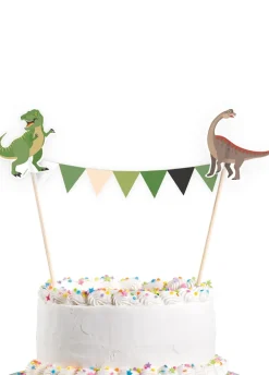 Topper na tort SZCZĘŚLIWY DINOZAUR