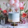 Topper na tort z balonów PASTELOWY 29cm