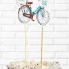 Topper urodzinowy na tort rowerowy URODZINY ROWERZYSTY